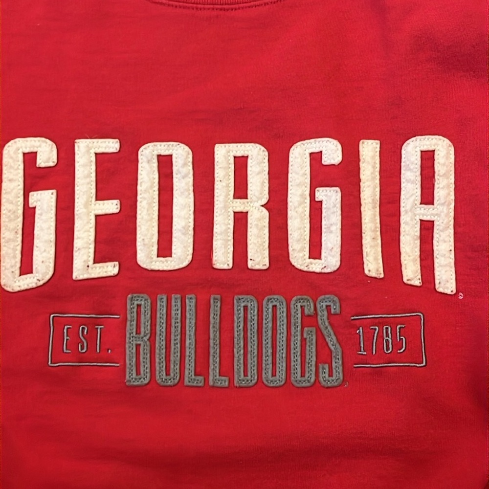Champion Georgia Bulldogs Pullover Crewneck Women Size XS‎